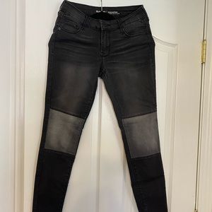 Old Navy Mid-Rise Rockstar Black Jeans